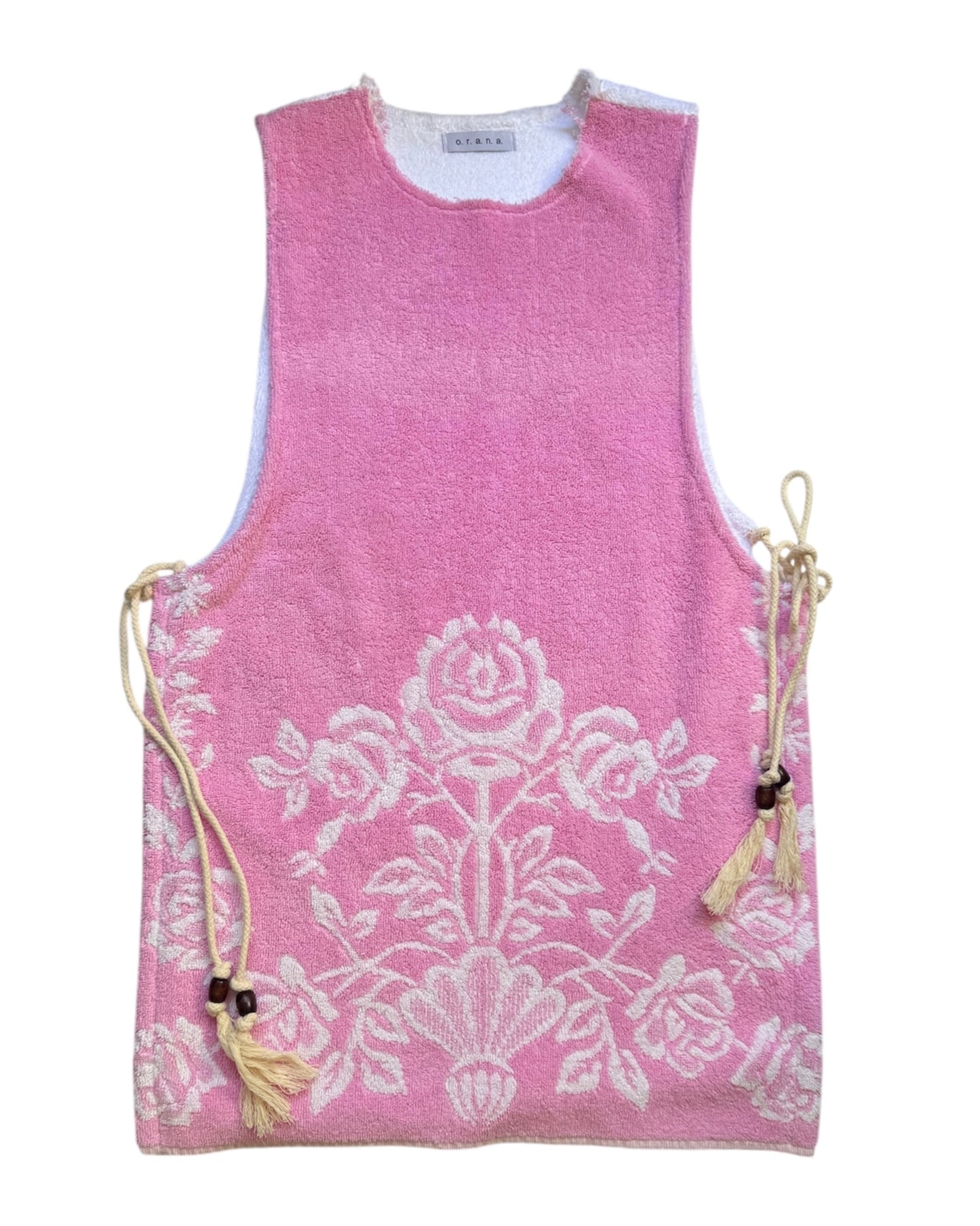 Side Tie Dress short rose