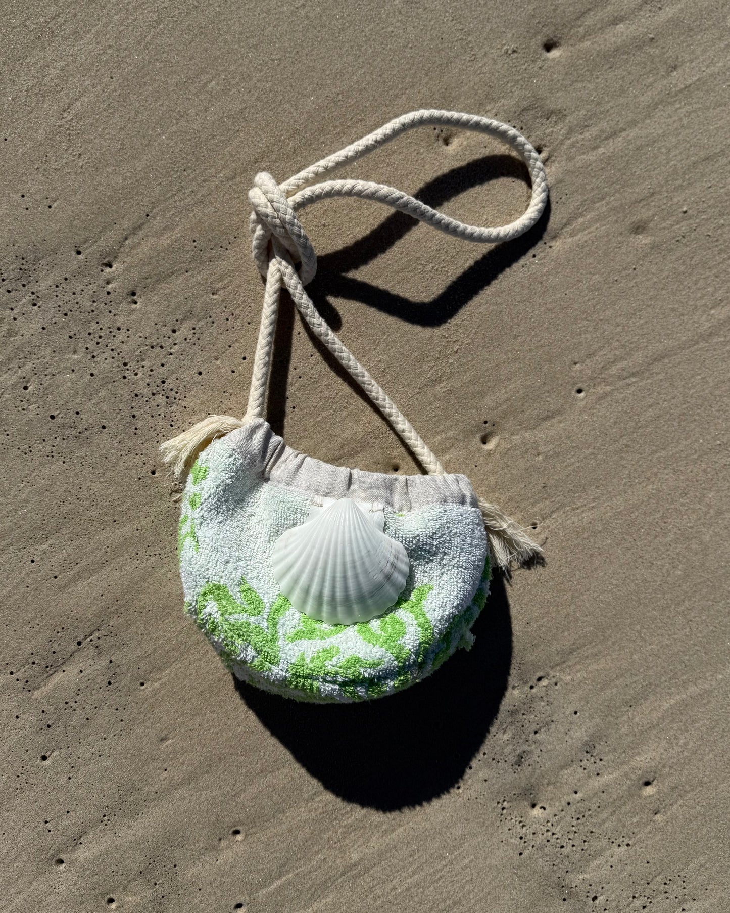 Shelly bag- lime