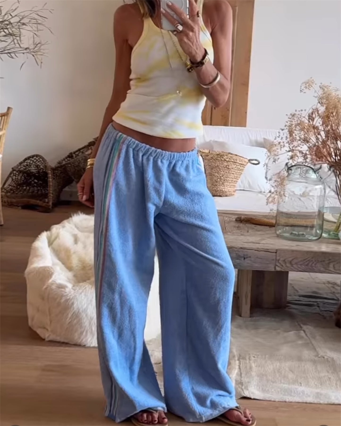 Reclaimed Pants Blue- M-L