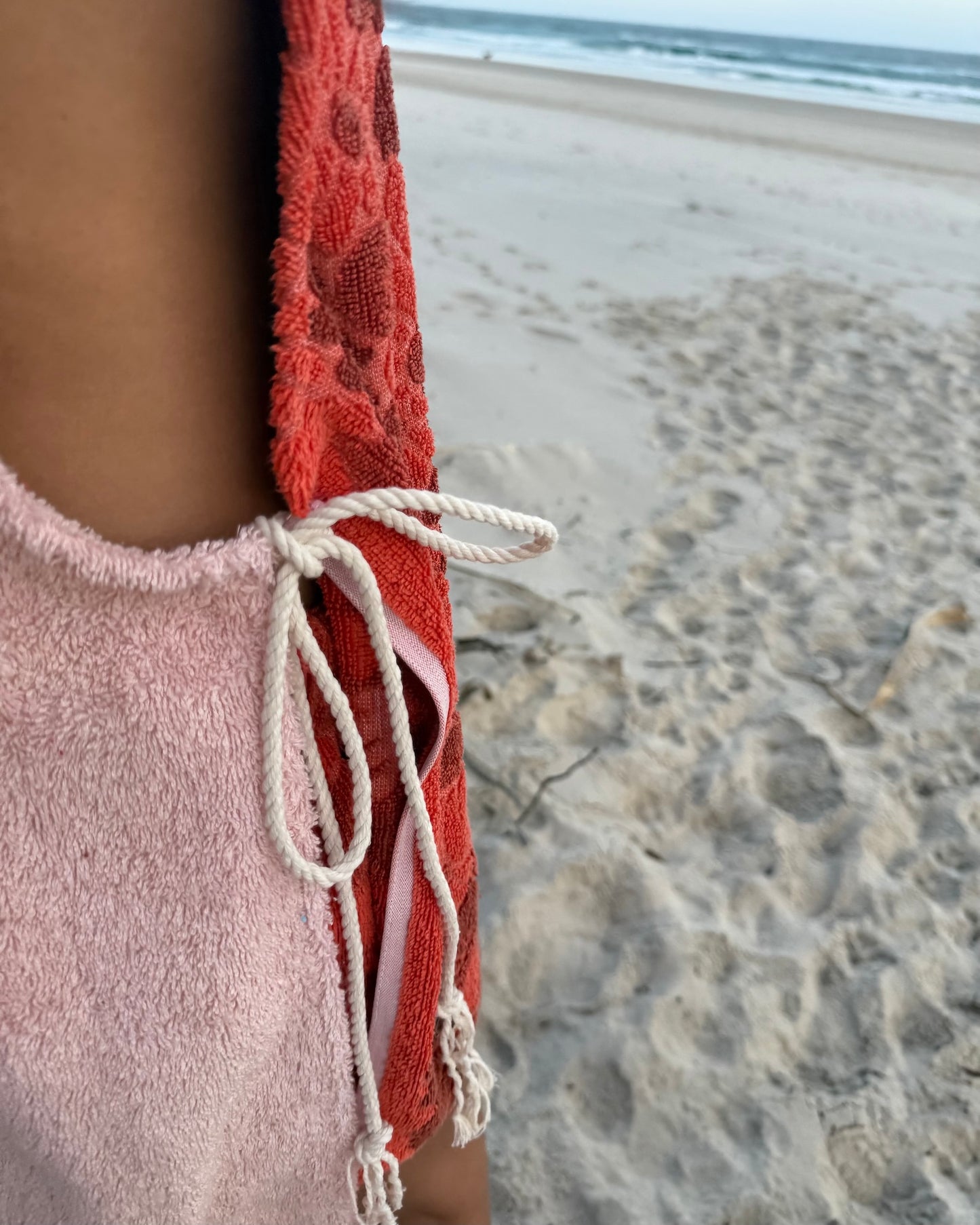 Vntg Reworked Tie Dress