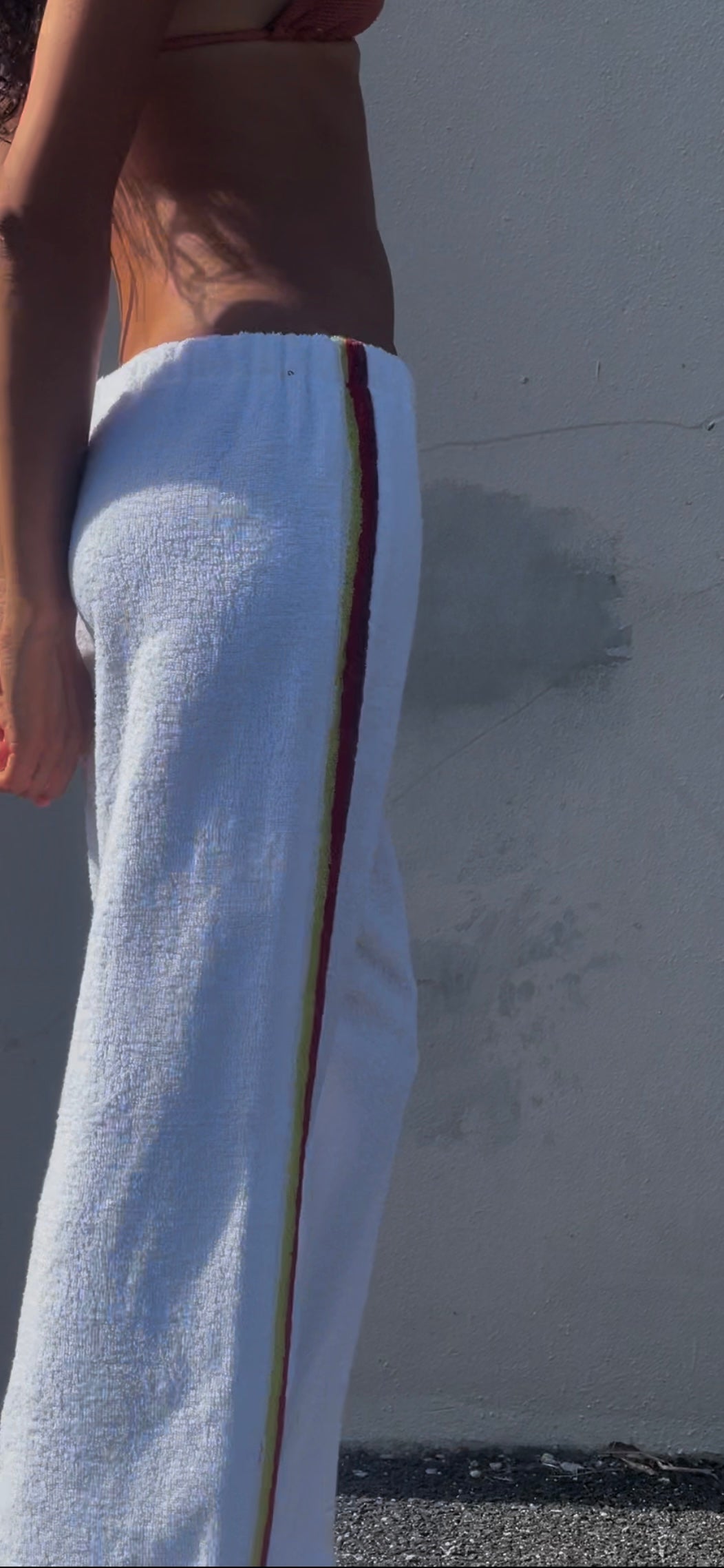 Reclaimed Pants White
