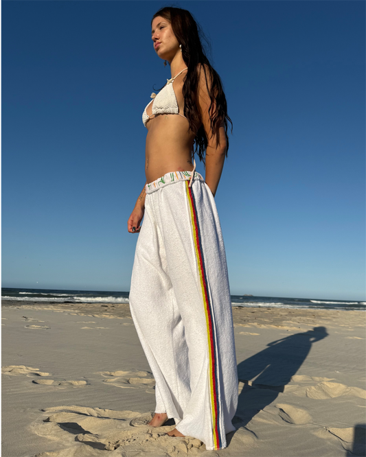 Reclaimed Pants white M