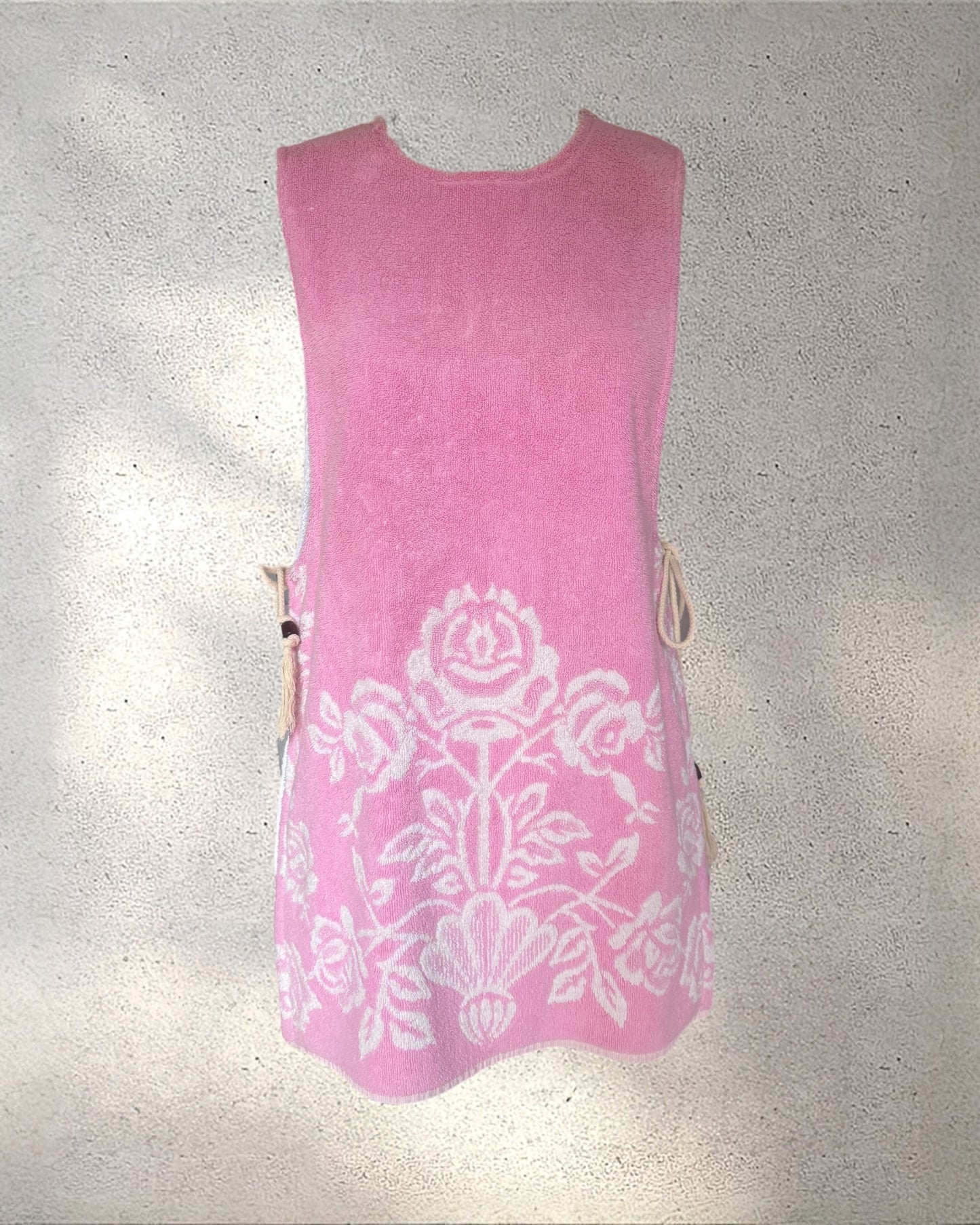 Side Tie Dress short rose