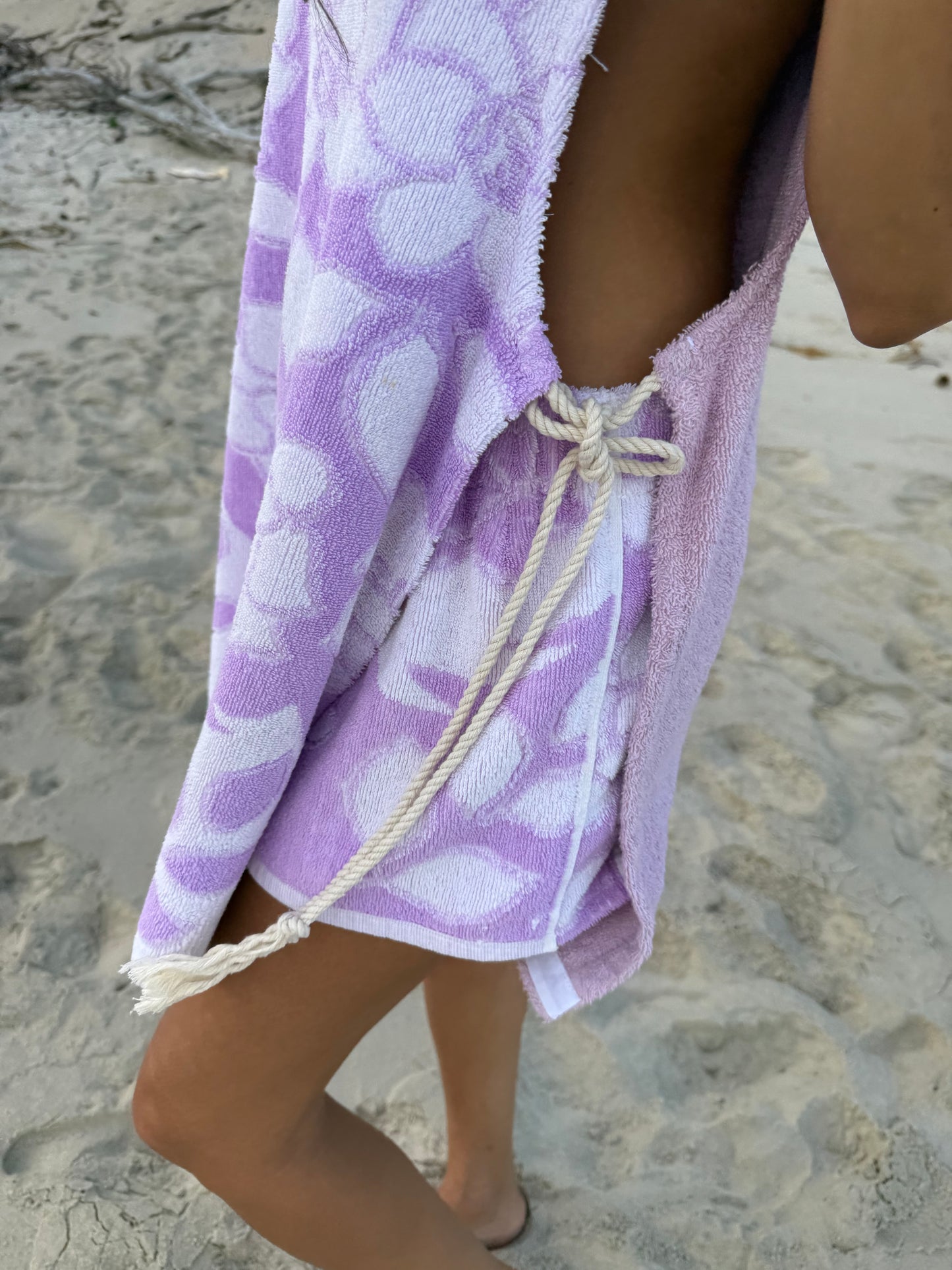 Vntg Reworked Tie Dress