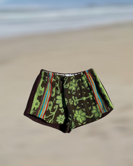 Vntg shorts- lime