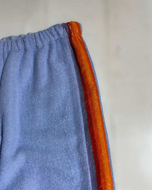 Reclaimed Pants Blue- Orange-small