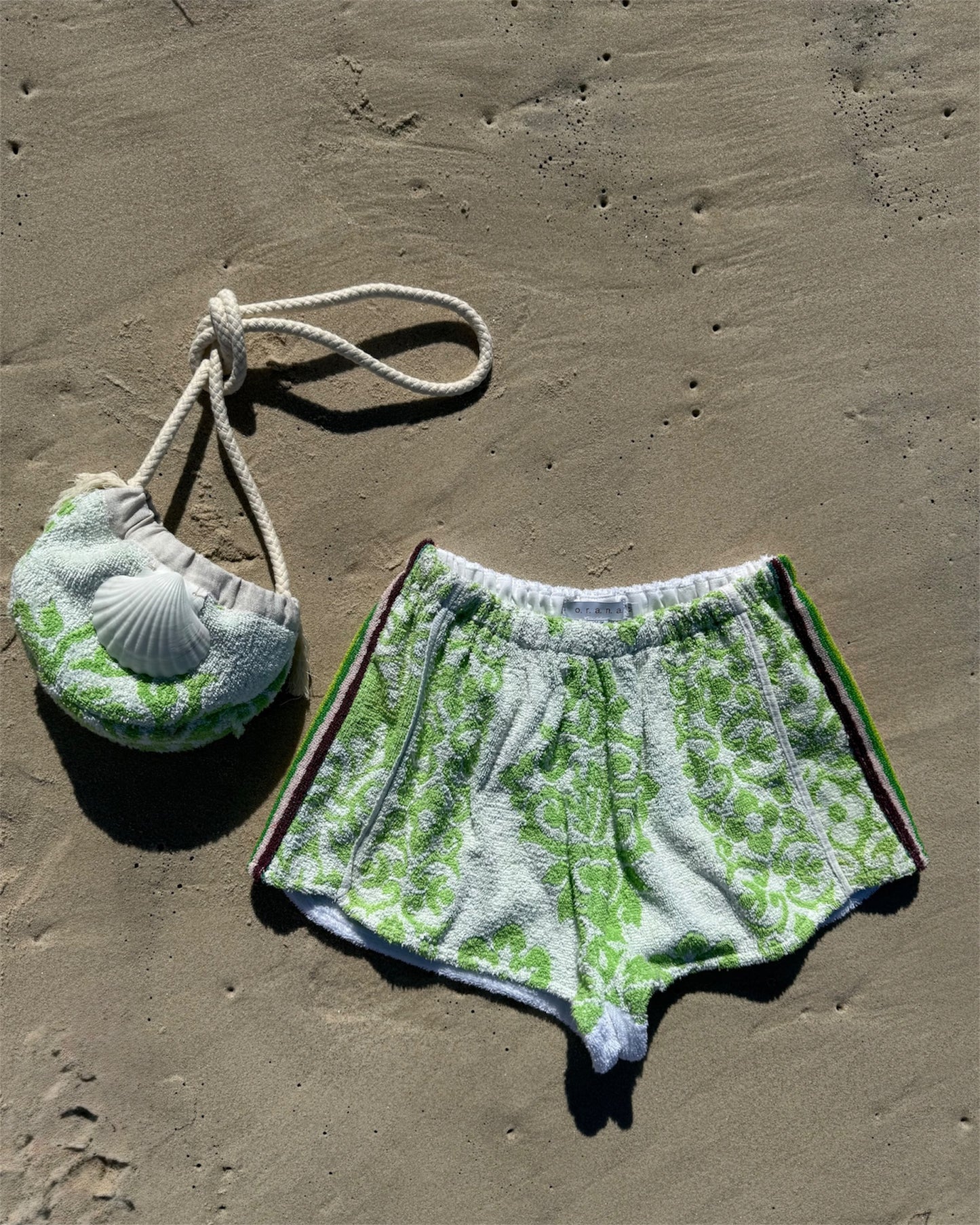 Vntg short lime-