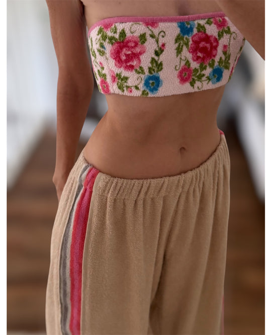 Reclaimed Pants Sand- pink S
