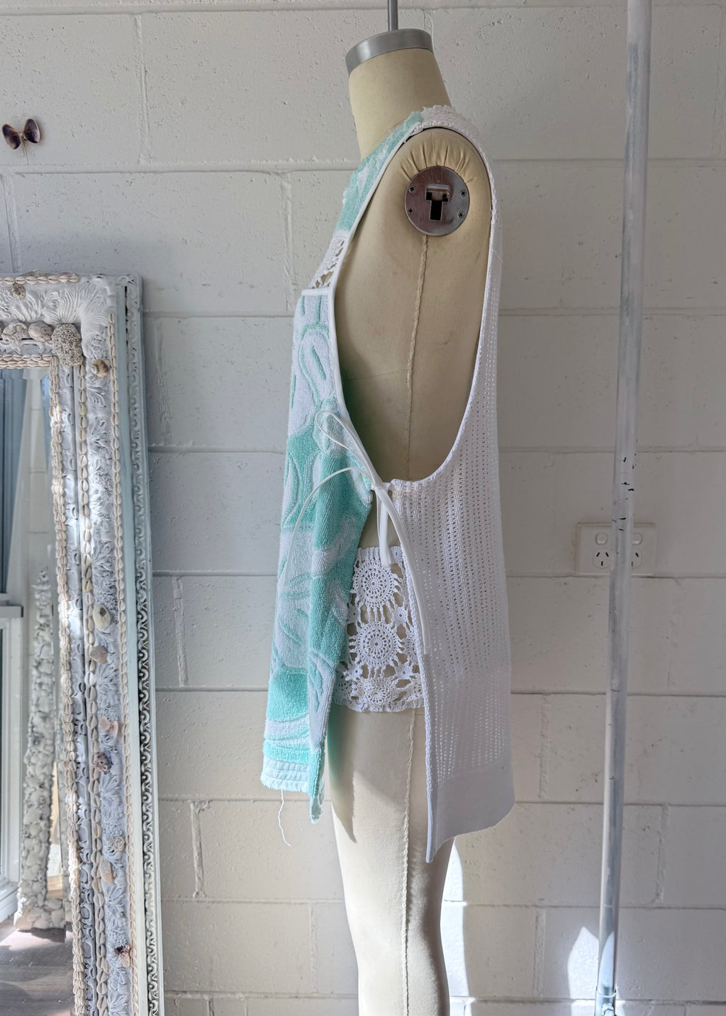 Side-Tie Dress mint