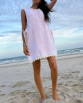 Vntg Reworked Tie Dress