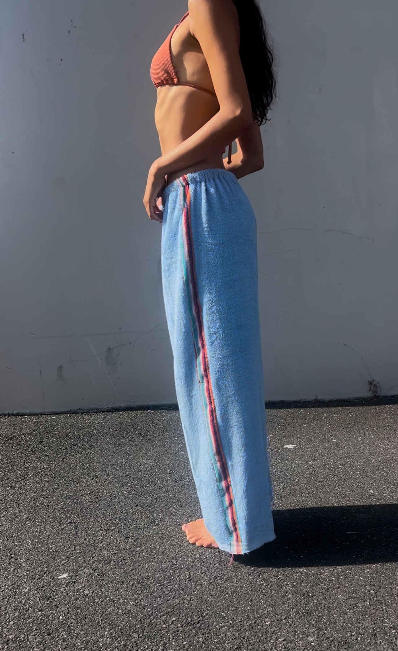 Reclaimed Pants Blue