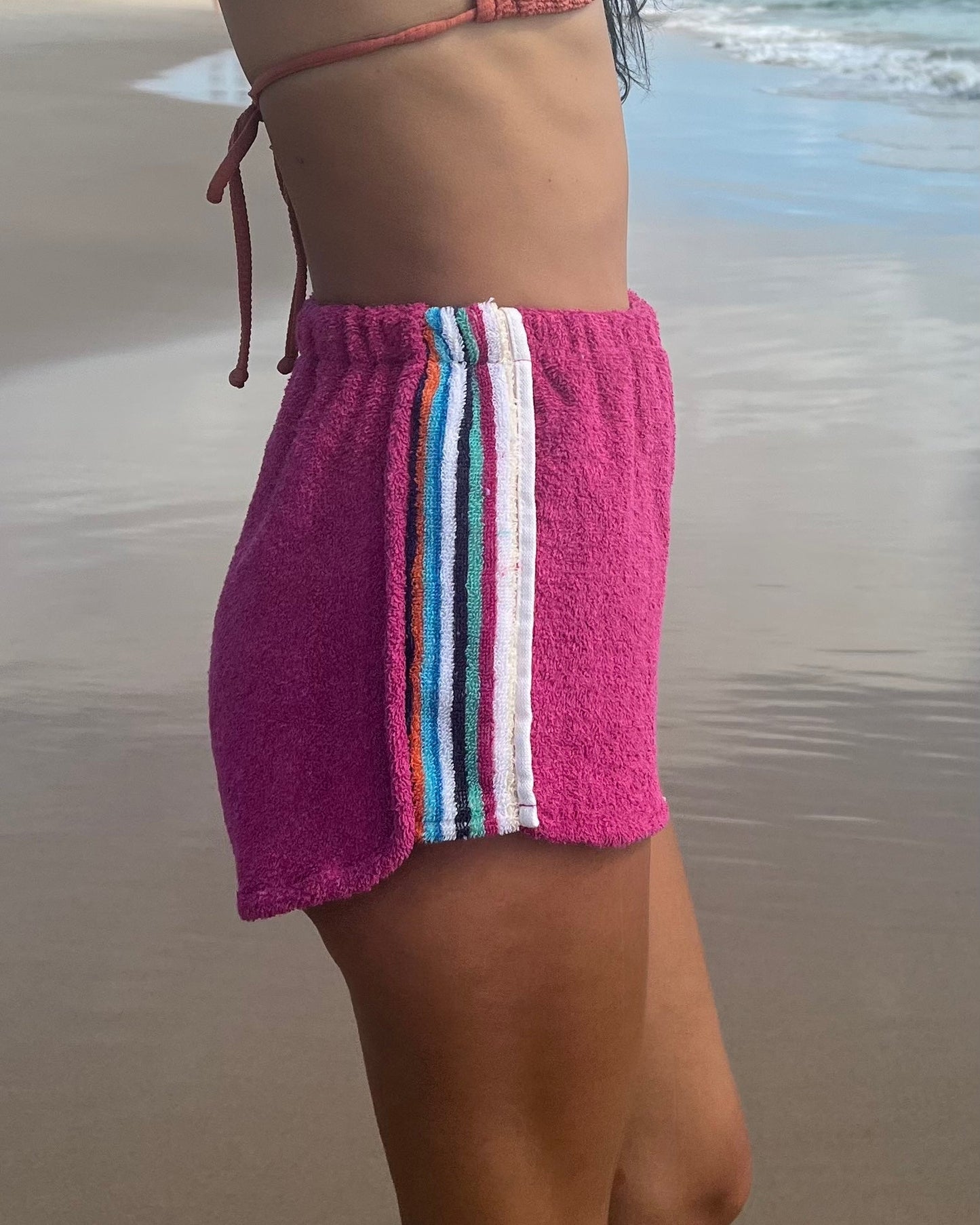 Reworked Scoop shorts-Dragonfruit