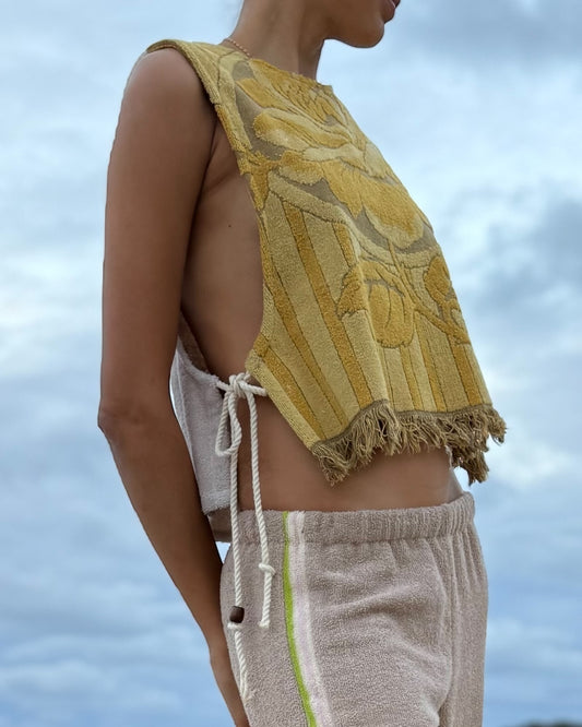 Side Tie Top fringe