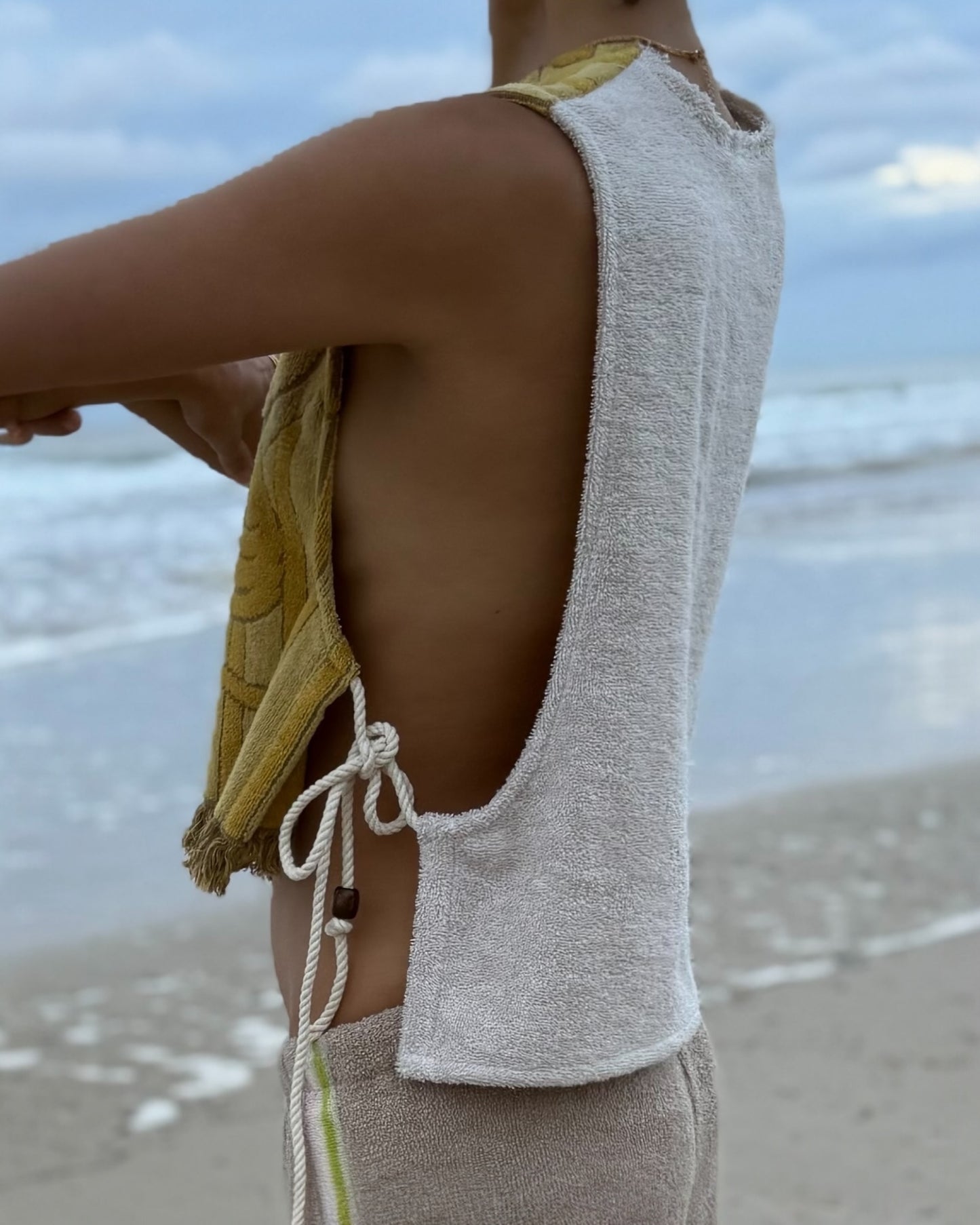 Side Tie Top fringe