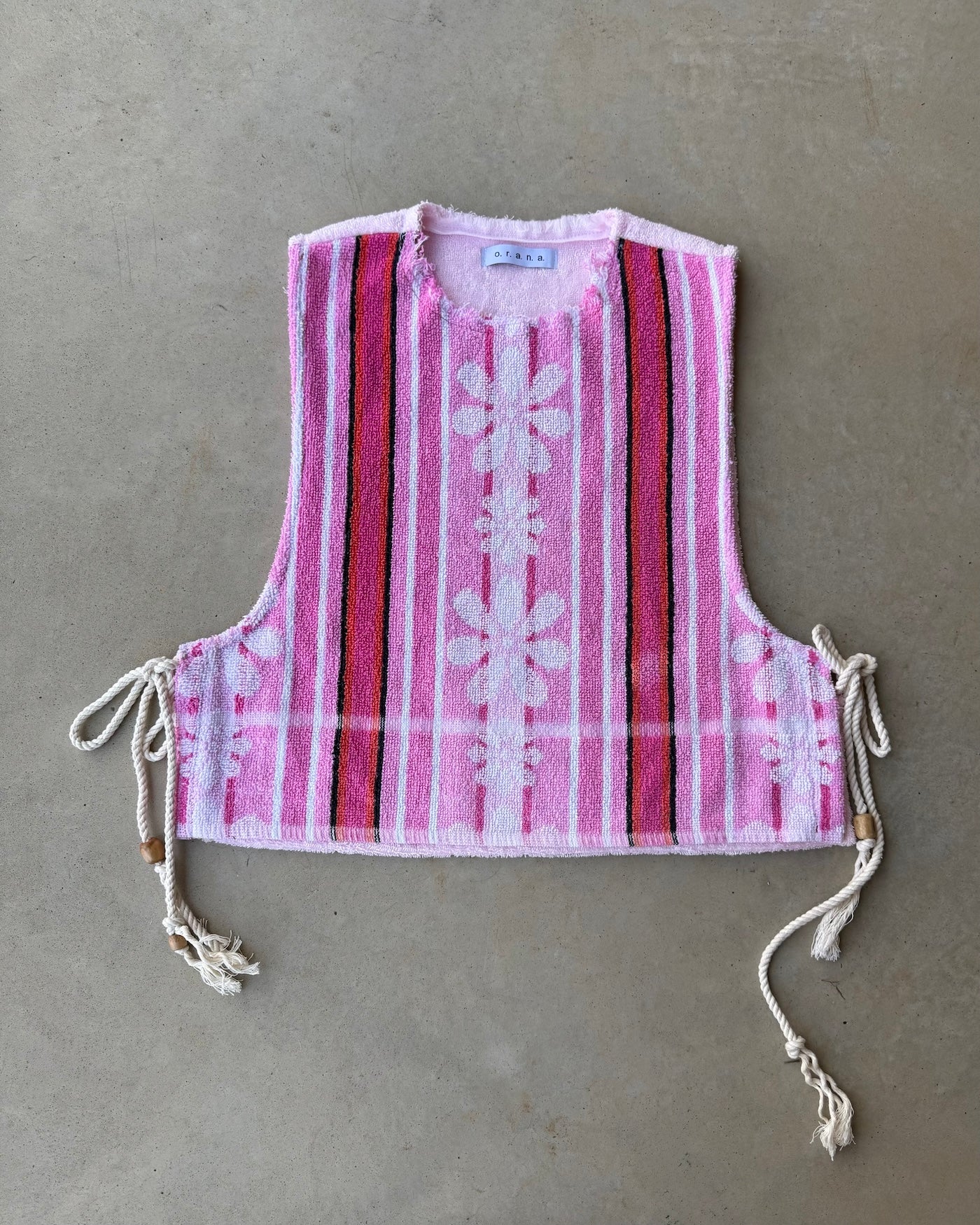 Vntg Reworked Tie Top