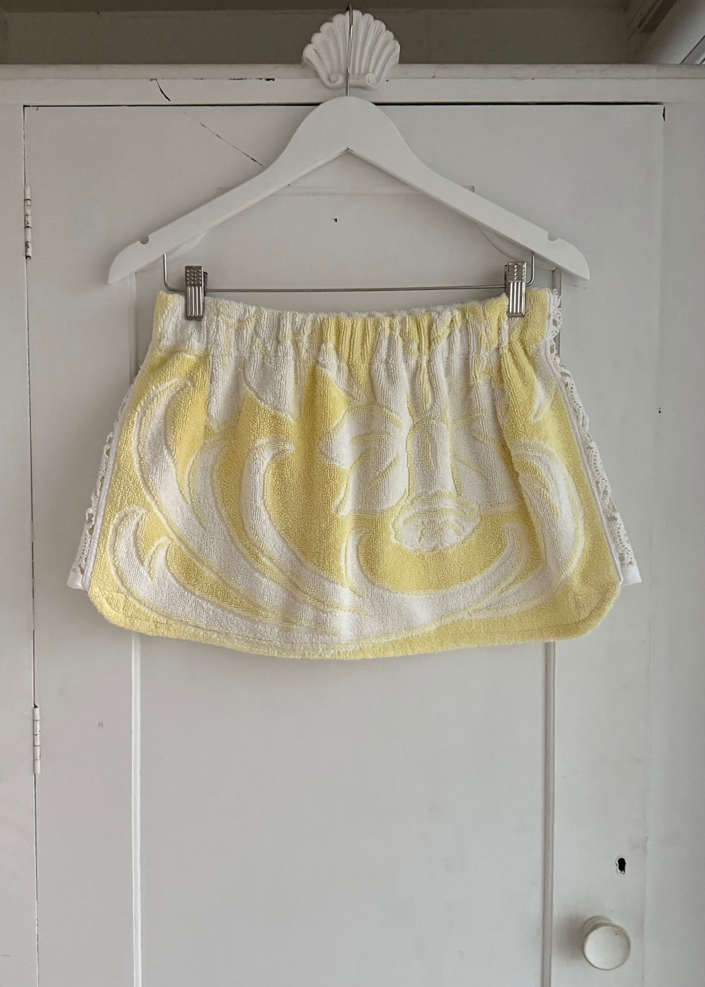 Skirt Lemon Crochet lace