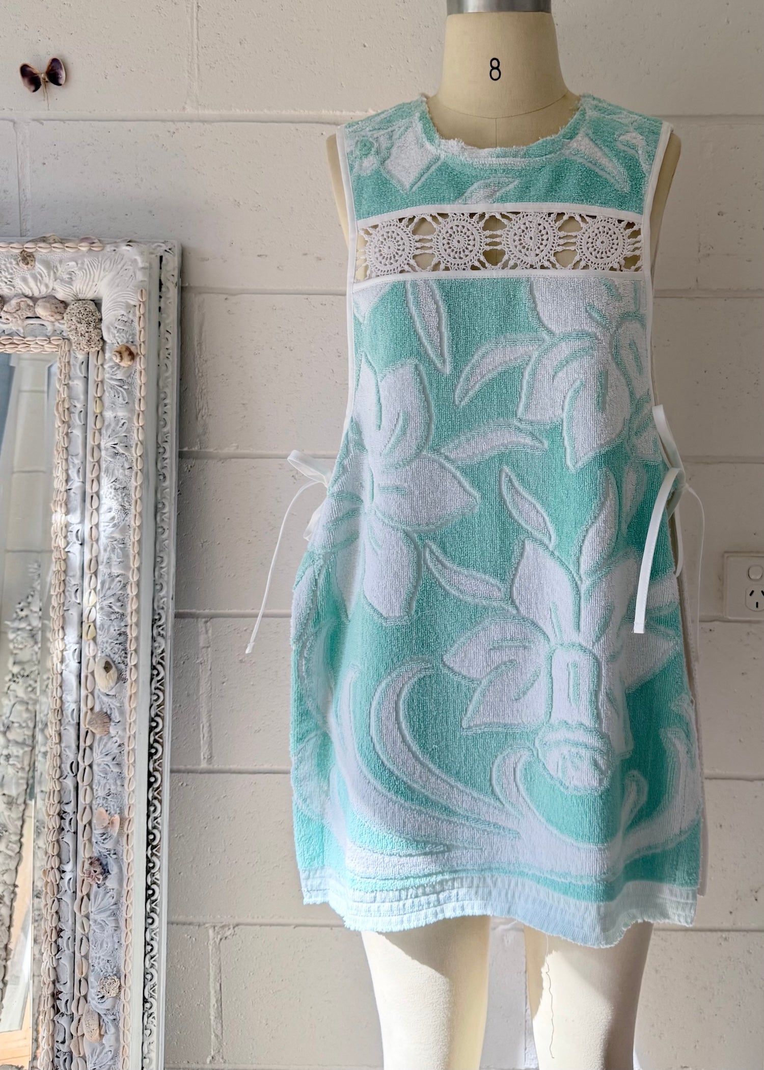 Side-Tie Dress mint