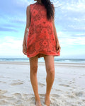 Vntg Reworked Tie Dress
